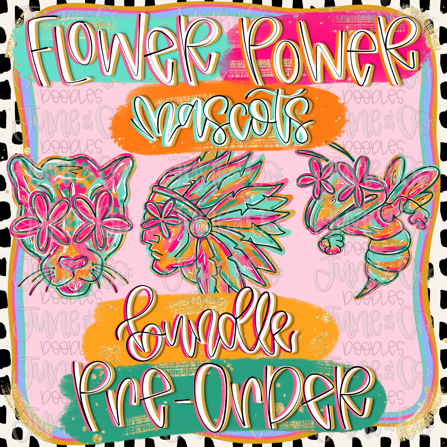 Flower Power Mascot Bundle Pre-Order- **This bundle is currently INCOMPLETE**