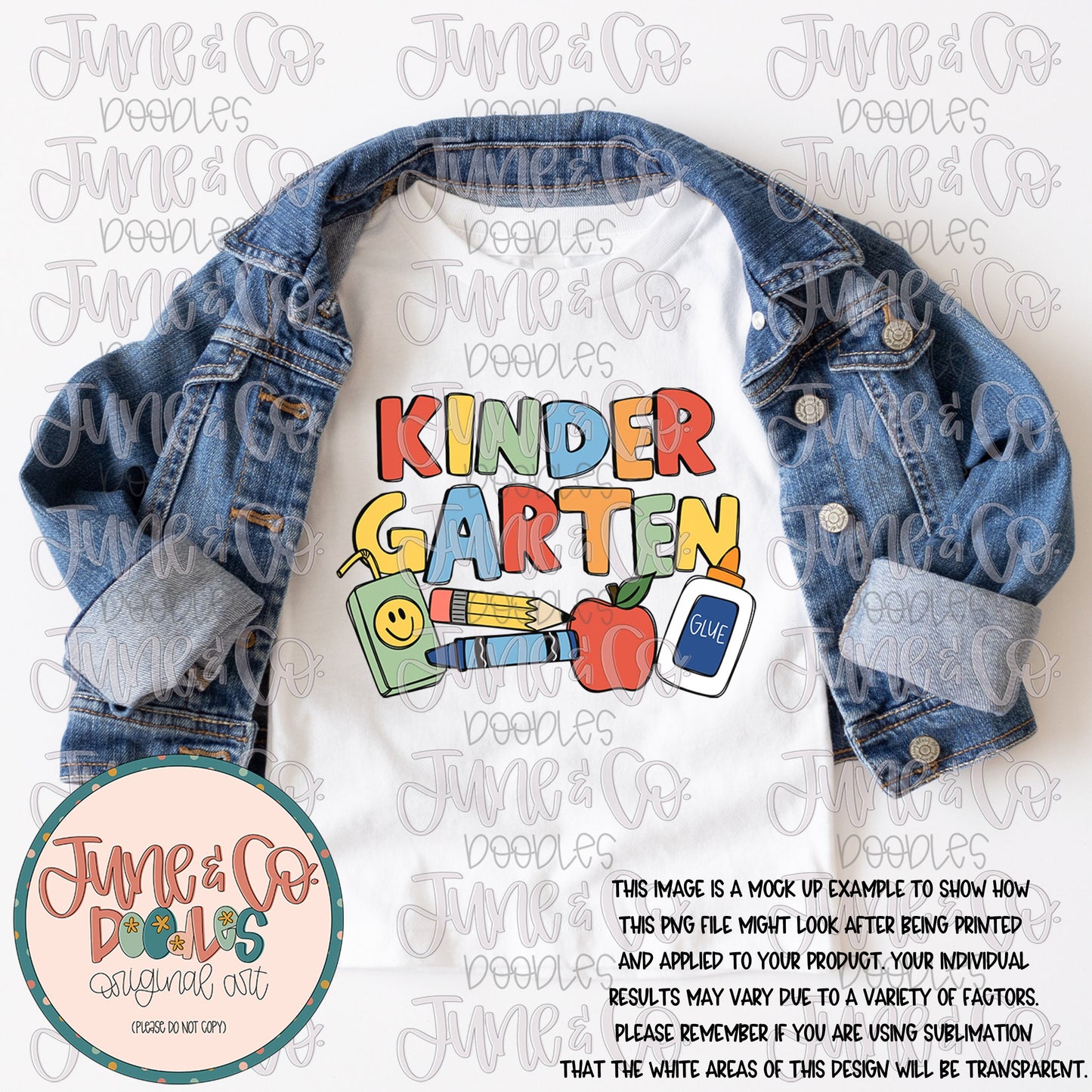 Boys Kindergarten Doodles PNG| Boy Back To School Sublimation File| Elementary School Shirt Design| Printable Art| Instant Download