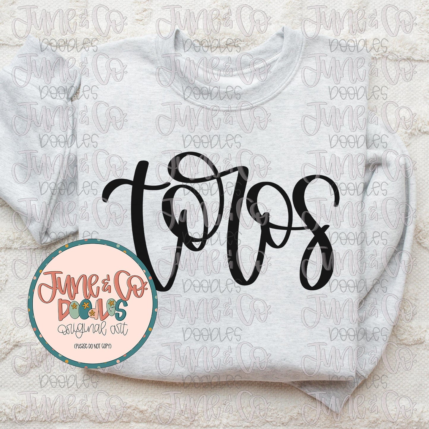 Toros Mascot Lettering PNG| Team Spirit Sublimation File| Sports Team SVG| Hand Lettered Printable Art| Instant Download