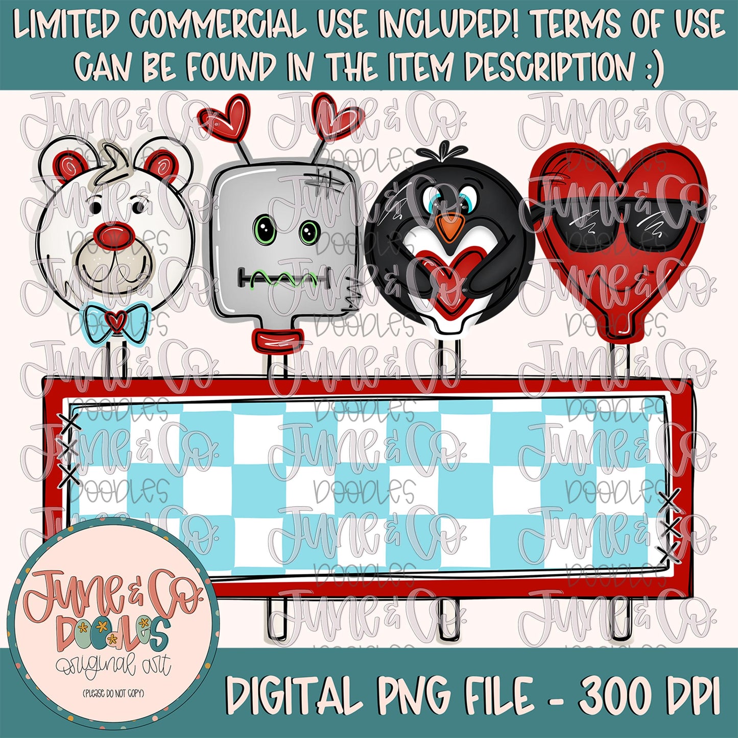 Valentine's Cake Pops With Name Plate Boy PNG| Boys Valentine's Day Sublimation File| V-Day Shirt Design| Hand Drawn Art| Digital Download
