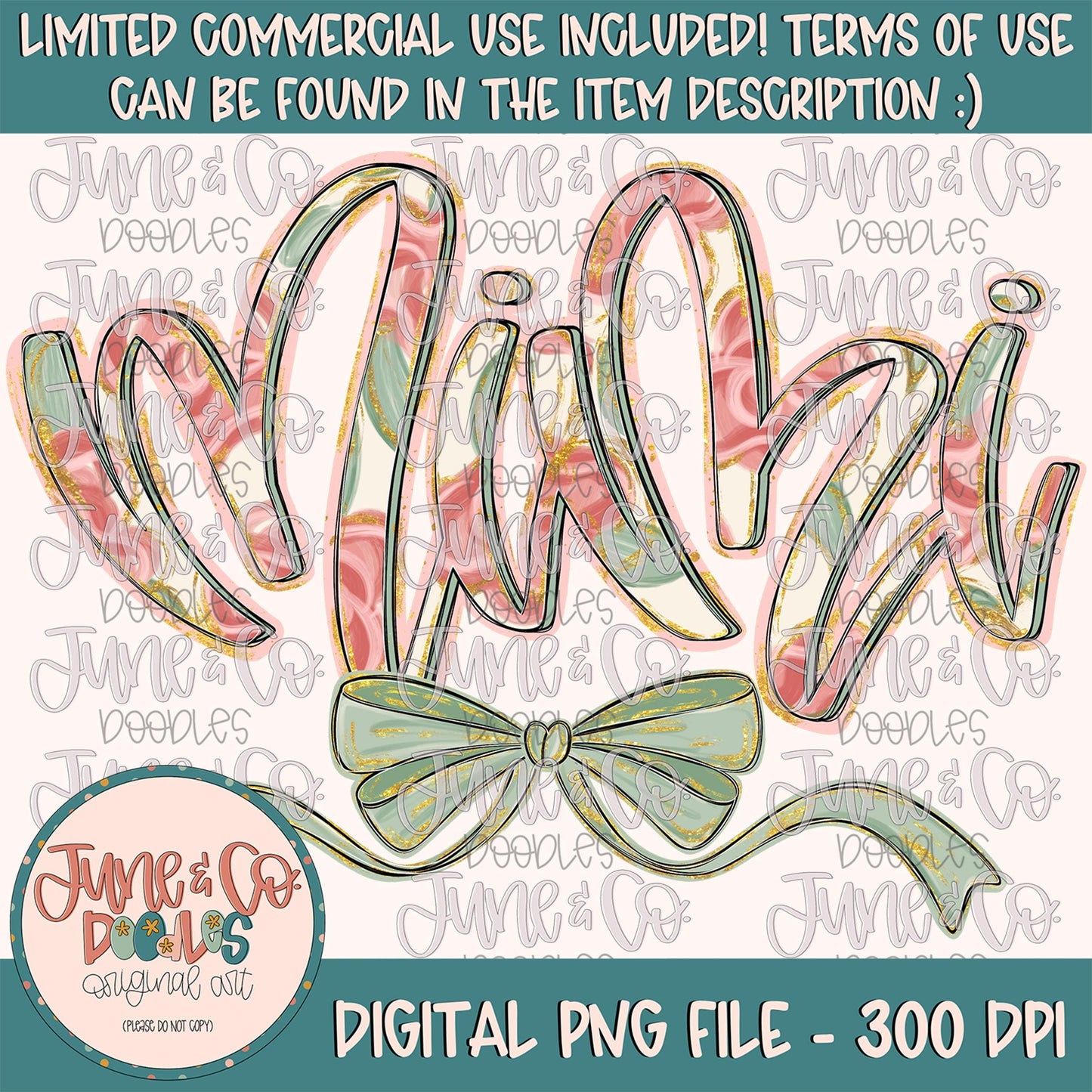 Painted Floral Mimi PNG| Mimi With Bow Sublimation File| Floral Mother's Day Shirt Design| Hand Lettered Printable Art| Digital Download