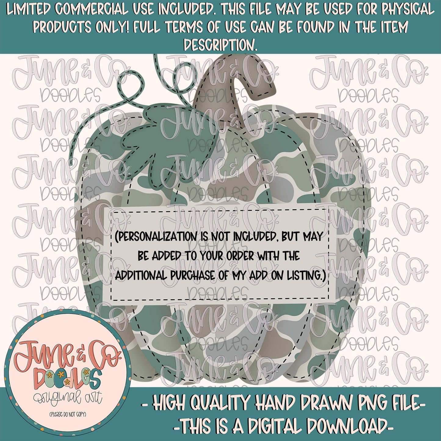 Boys Camo Stitched Pumpkin PNG| Faux Appliqué Pumpkin Sublimation File| Pumpkin Patch Shirt Design| Hand Drawn Art| Instant Download