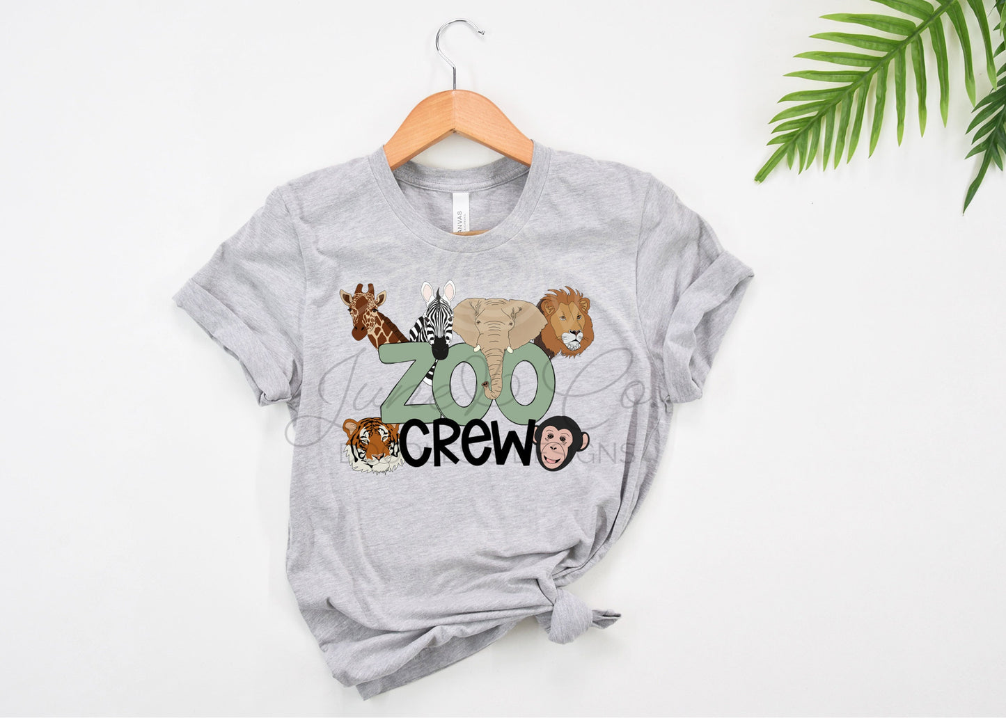 Zoo Crew PNG| Kids Zoo Animals Sublimation File| Kids Zoo Shirt Design| Hand Drawn Digital Art| Printable Art For Summer| Instant Download