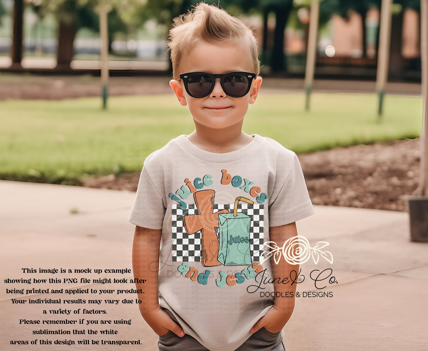Juice Boxes And Jesus PNG| Boys Faith Sublimation File| Kids Christian Shirt Design| Hand Sketched Printable Art| Instant Download