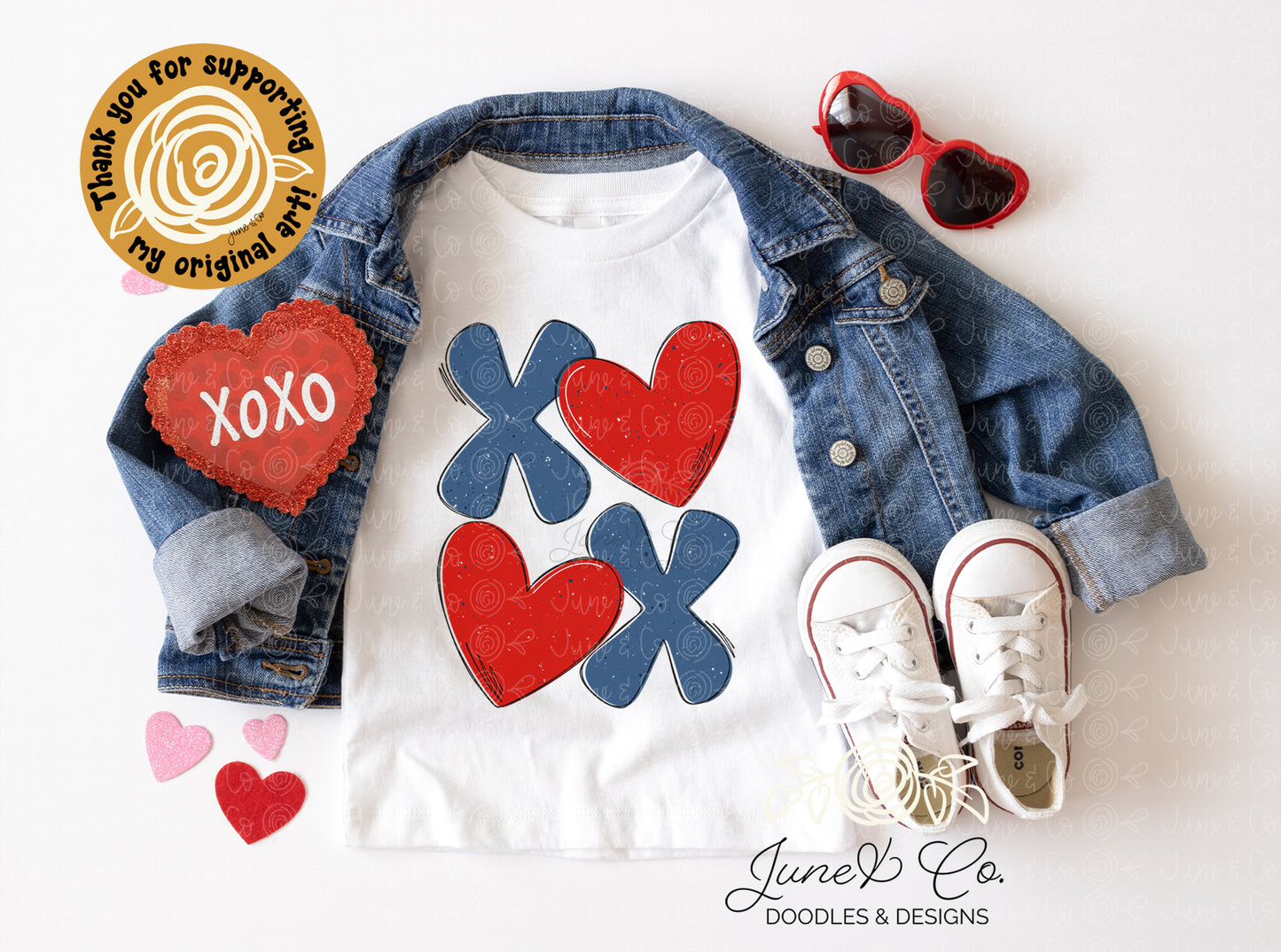 Boys XOXO PNG| Retro Hugs & Kisses Sublimation File| Boys Valentine's Day Shirt Design| Hand Lettered Printable Art| Instant Download