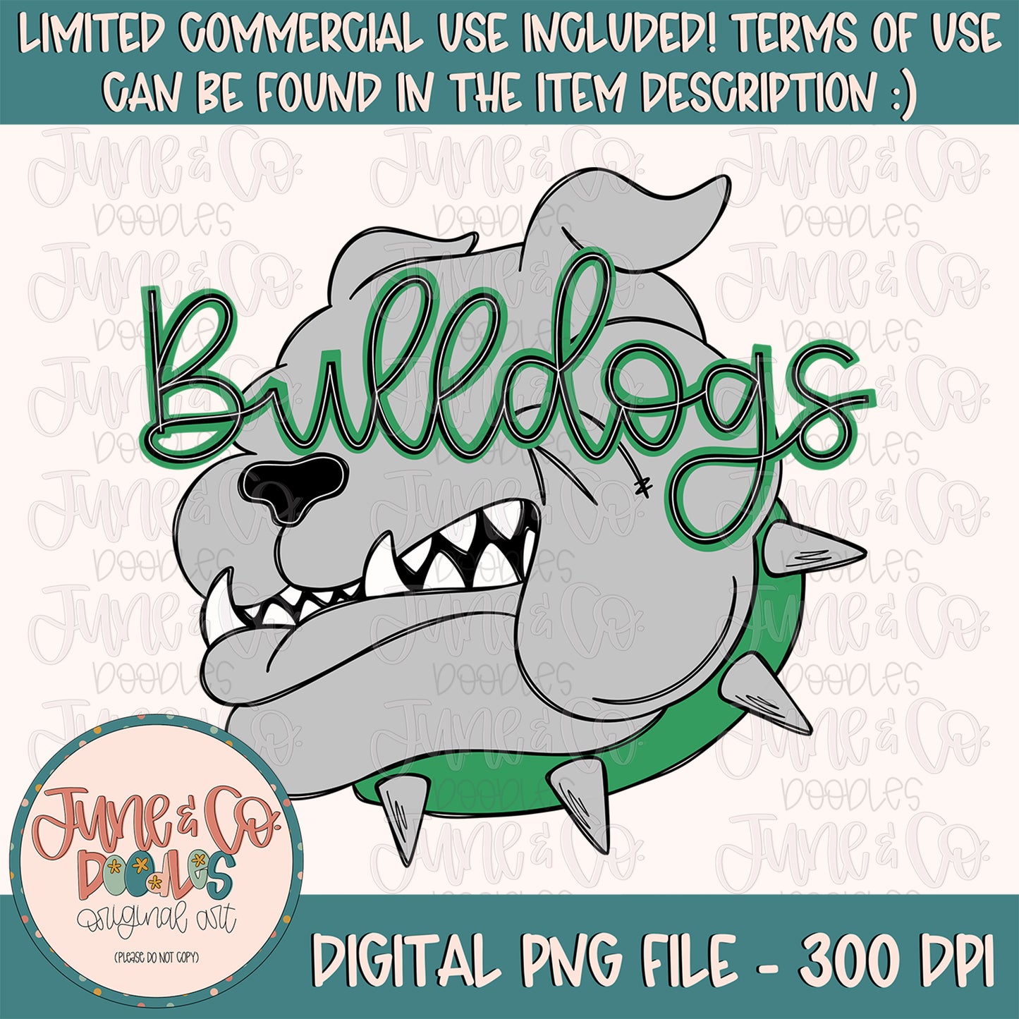 Bulldogs Mascot PNG| Bulldog Face Sublimation File| Game Day Shirt Design| School Spirit Printable Art| Instant Download