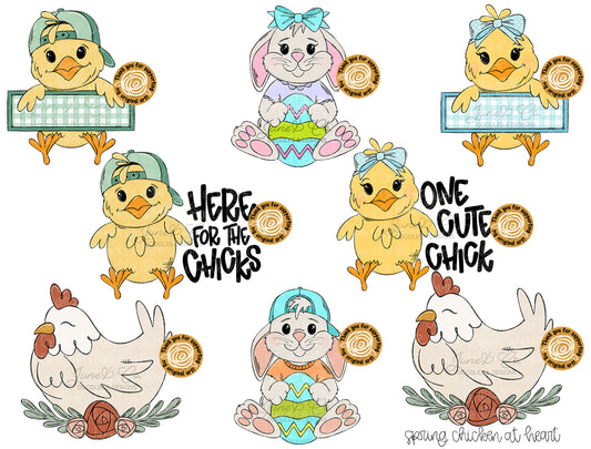 New Release Bundle 01/11/2024- 8 Total Spring/Easter Designs At A Discounted Rate!