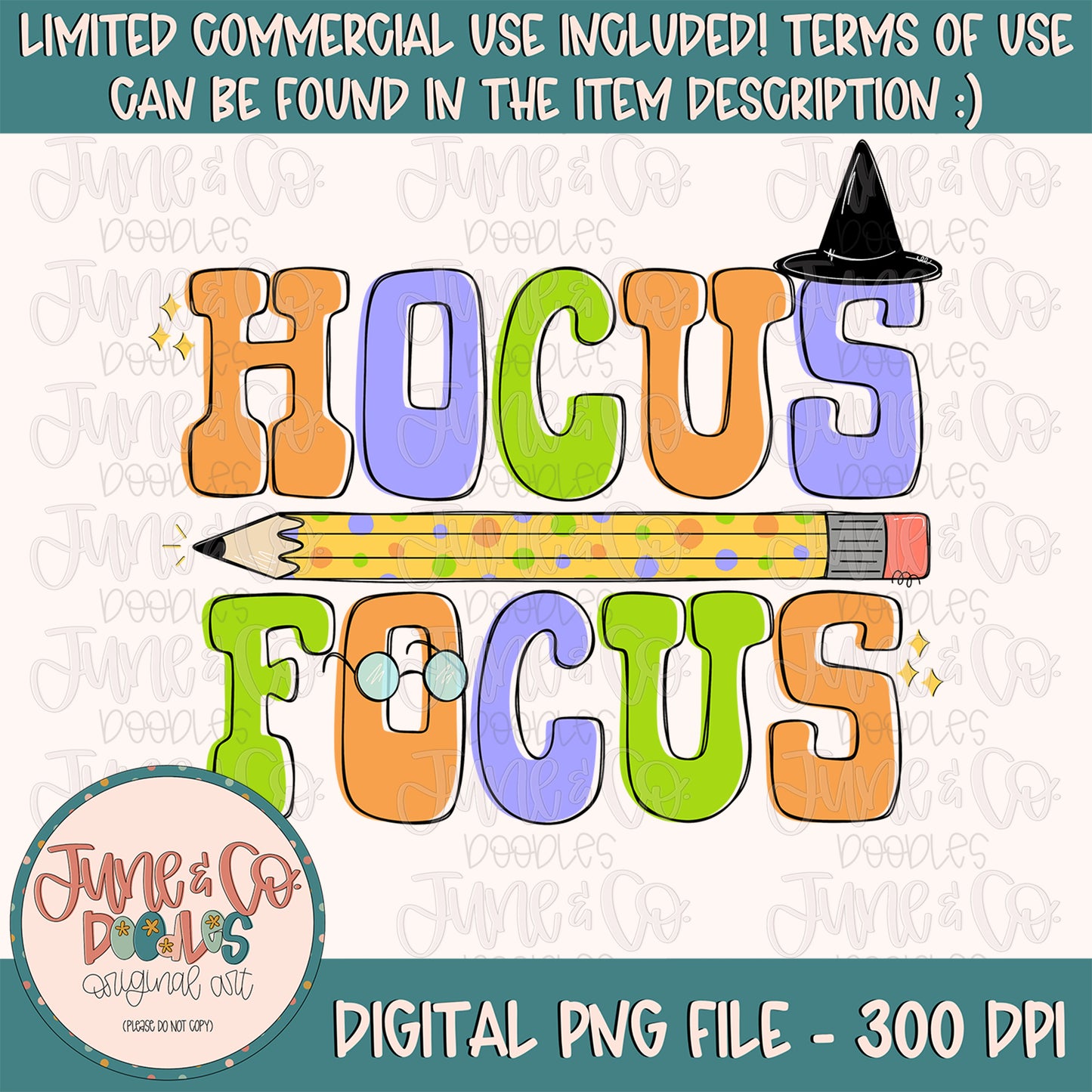 Hocus Focus PNG| Halloween Teacher Sublimation File| Spooky Season Shirt Design| Printable Art| Instant Download