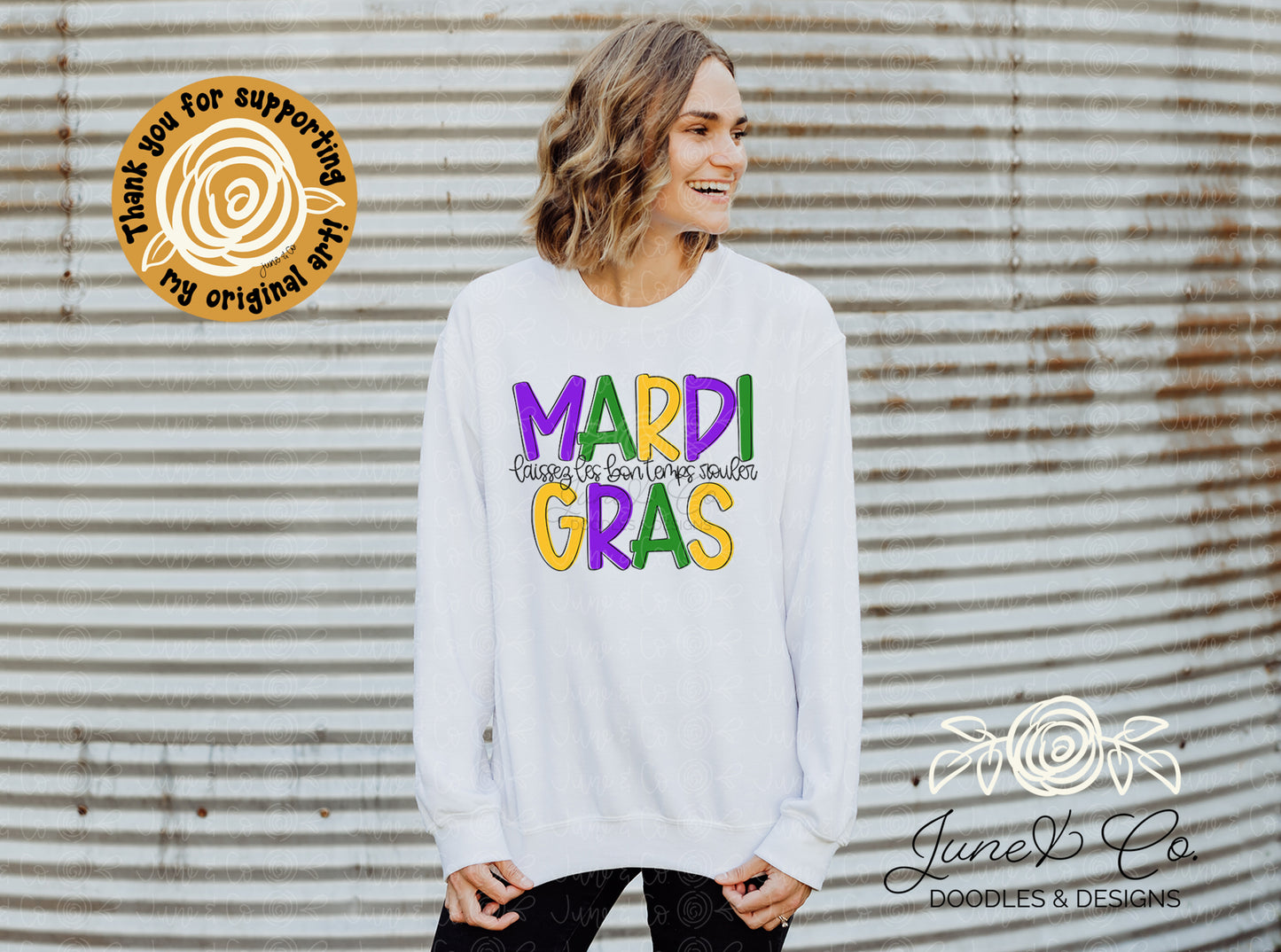 Mardi Gras PNG| Let The Good Times Roll Sublimation File| Laissez Les Bon Temps Rouler Shirt Design| Printable Art| Instant Download