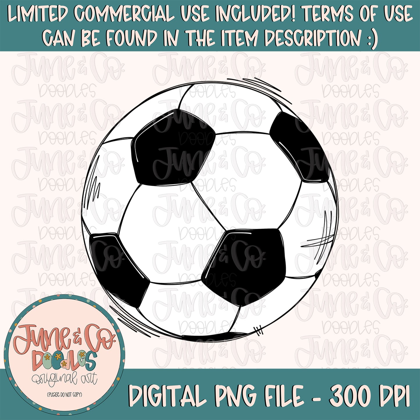 Sketchy Soccer Ball PNG| Soccer Season Sublimation File| Unisex Soccer Shirt Design| Hand Sketched Printable Art| Instant Download