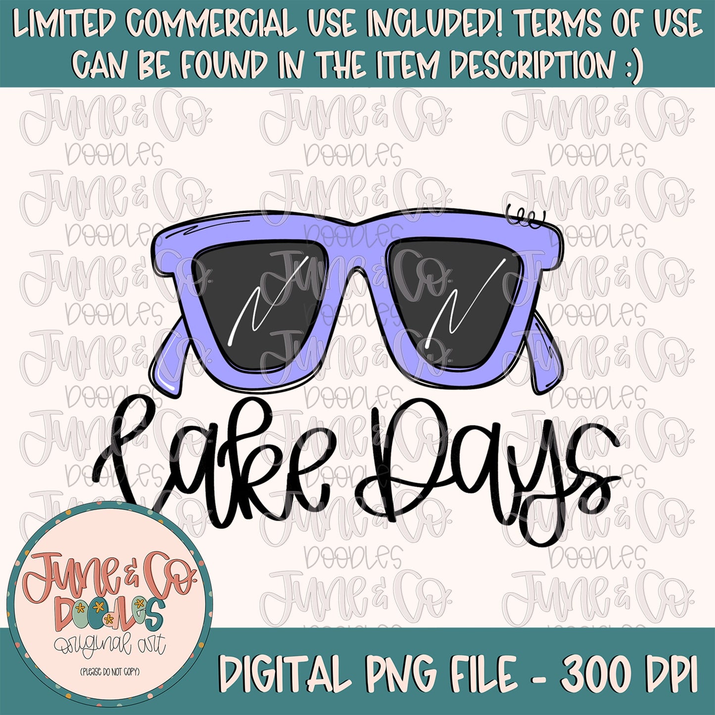 Lake Days PNG| Lake Things Sublimation File| Summer Time Doodles| Lake Fun Shirt Design| Hand Lettered Printable Art| Instant Download