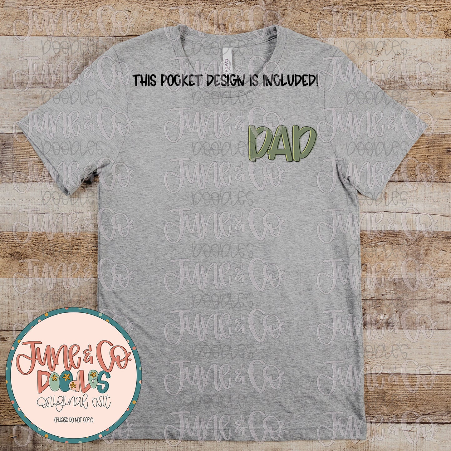 Dad Things PNG| Father's Day Sublimation File| Father And Son Shirt Design| Hand Sketched Printable Art| Instant Download