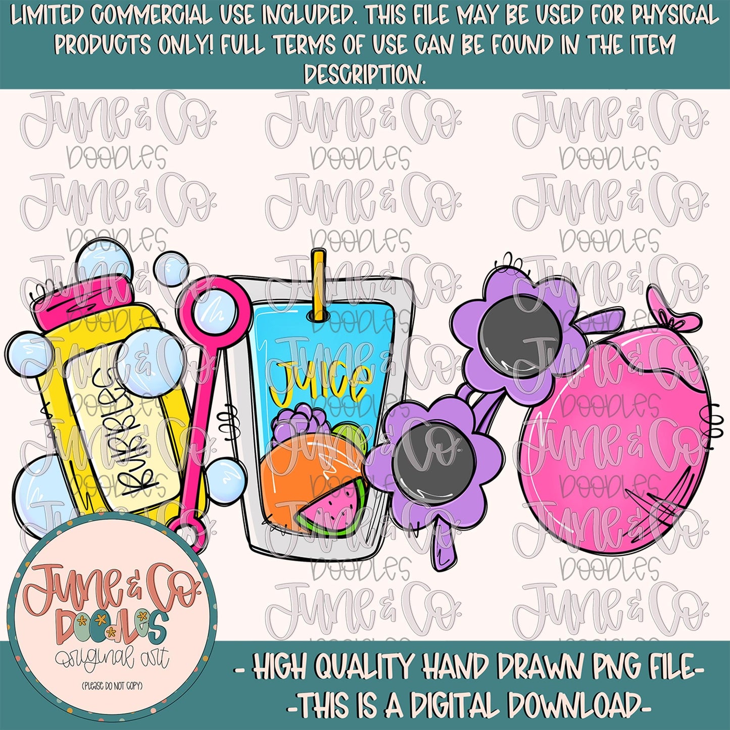 Girls Summer Things Without Name Plate PNG| Summer Time Sublimation File| Outside Fun Shirt Design| Printable Art| Instant Download