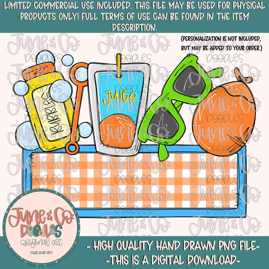 Boys Summer Things With Sunglasses Alternate PNG| Summer Time Sublimation File| Outside Fun Shirt Design| Printable Art| Instant Download