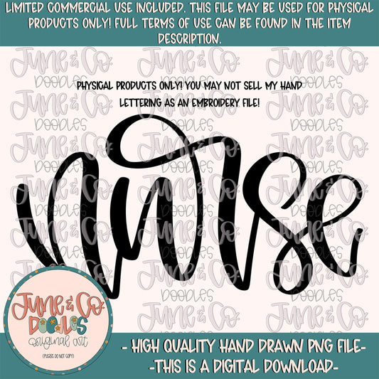 Hand Lettered Nurse PNG| Nurse Calligraphy Sublimation File| Medical Occupation Shirt Design| Hand Lettered Printable Art| Digital Download