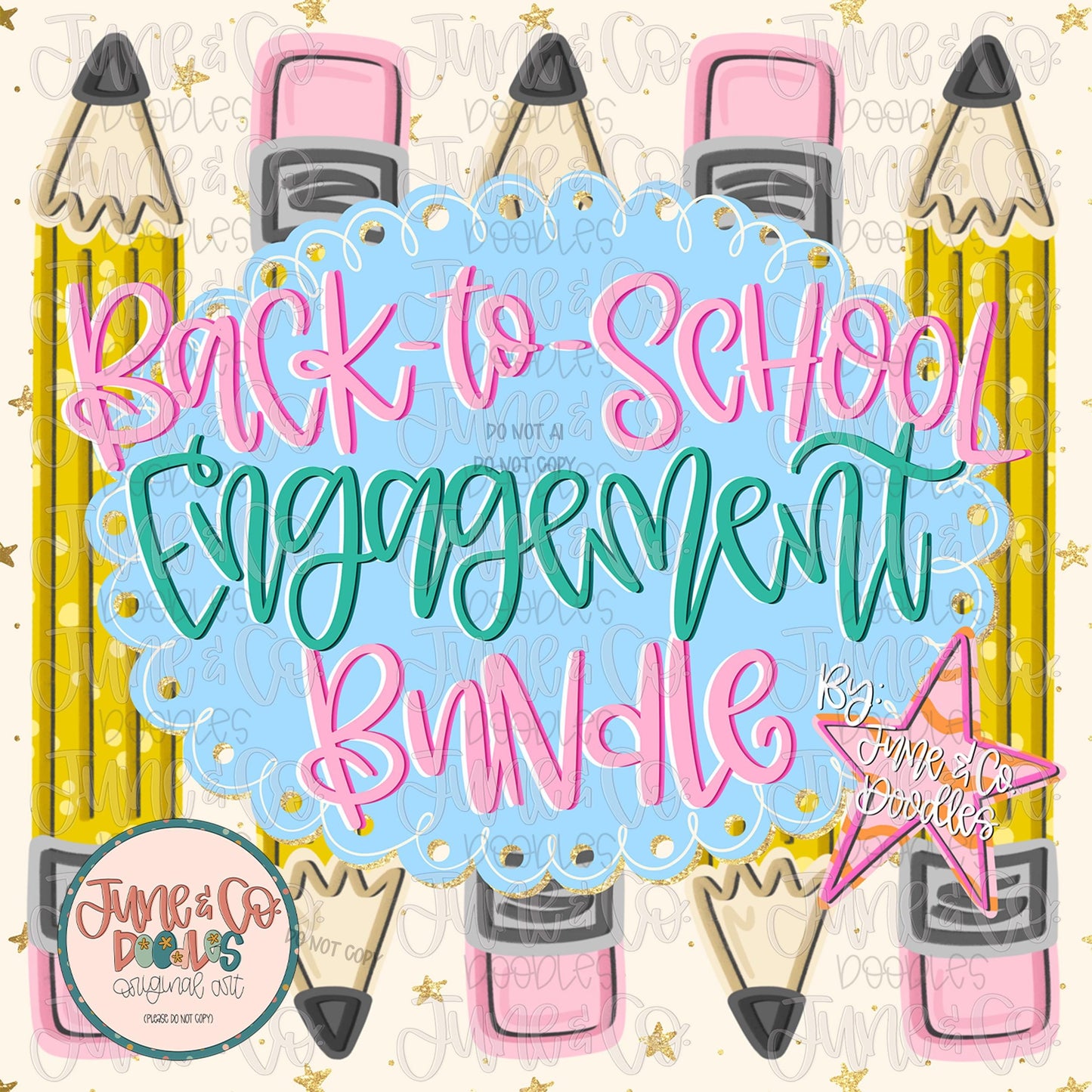 Back To School Engagement Bundle| Hand Drawn Social Media Prompts| Hand Lettering| School Themed Engagement Posts| Digital Download