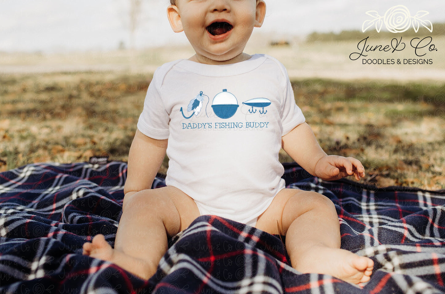 Daddy's Fishing Buddy PNG| Monochrome Sublimation File| Little Boy Shirt Design| Father's Day Graphic| Printable Art| Instant Download