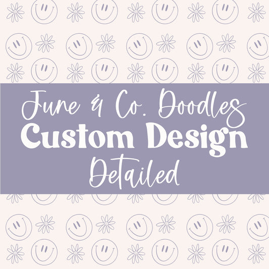 Custom Design Request- Detailed PNG| Made To Order Sublimation File| PNG Design By Request| Hand Drawn Printable Art| Digital Download