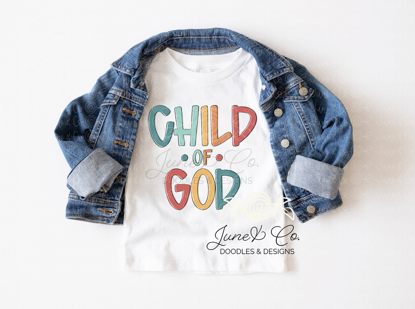 Child of God- Boy PNG| Boys Faith Sublimation File| Kids Christian Shirt Design| Hand Sketched Printable Art| Instant Download