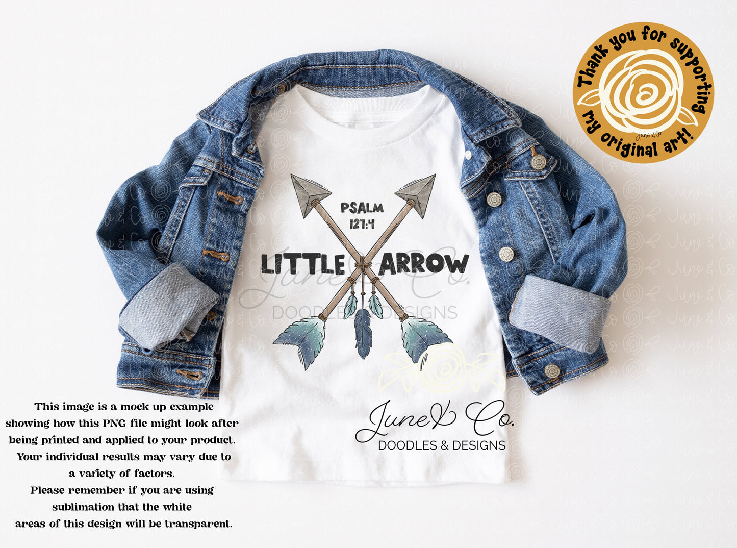 Little Arrow Girl Boy| Psalm 127:4 Sublimation File| Christian Kids Shirt Design| Hand Lettered Printable Art| Faith Instant Download